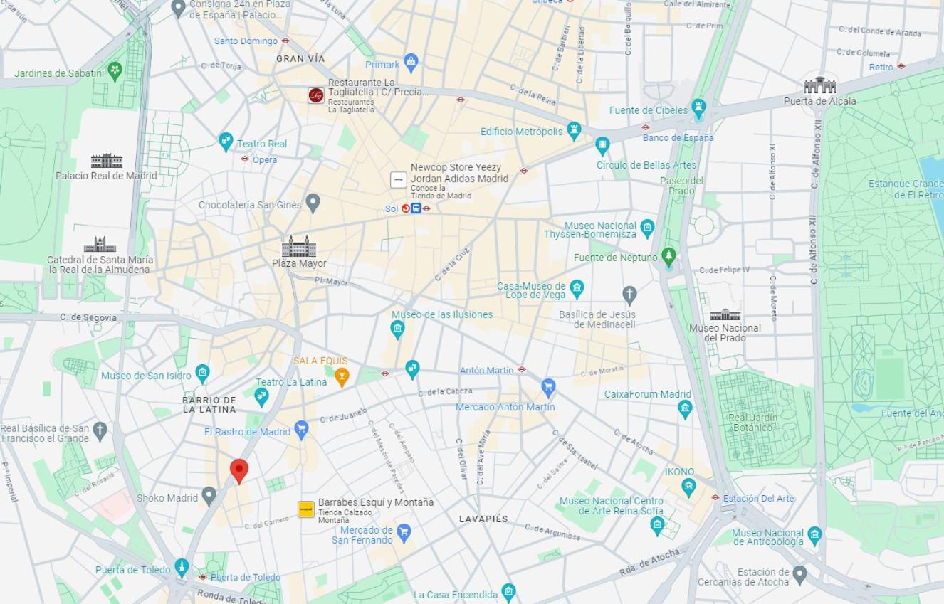 Premium Apt 7Pax En Calle Santa Ana-La Latina E2 Madrid Bagian luar foto